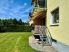 Stadtnahe Erdgeschosswohnung mit eigenem Gartenteil! - Balkon